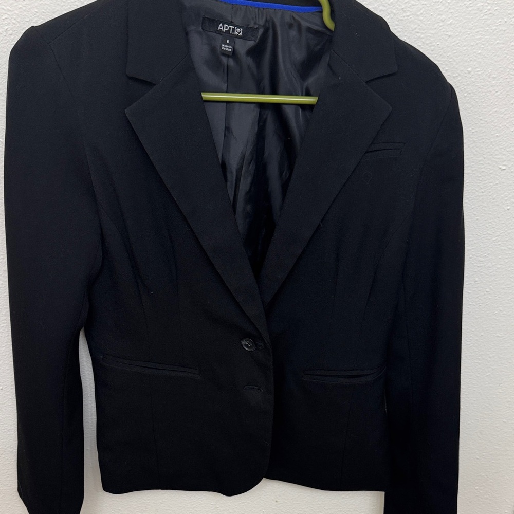 Apt. 9 Women's Classic Black Suit Jacket